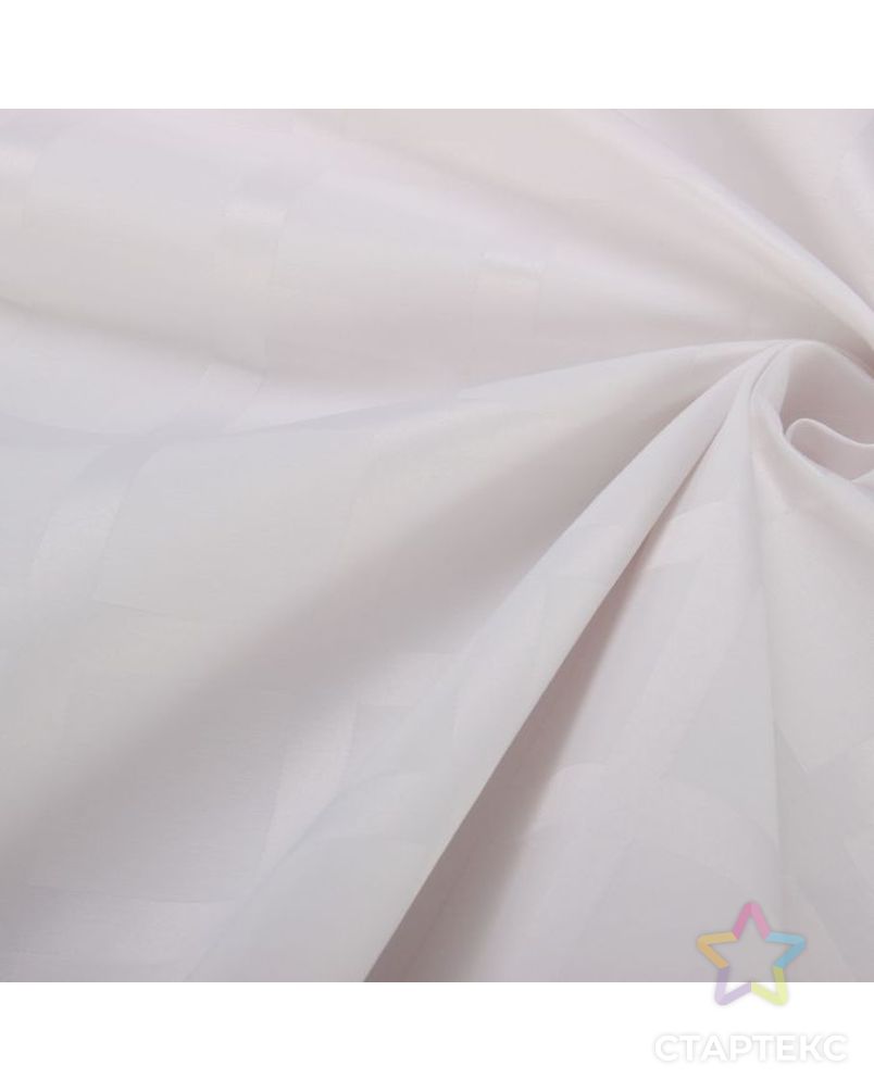 Заказать Ткань для столового белья с ГМО Геометрия ширина 155 см, длина 30 м, цвет белый, 198 г/м² арт. СМЛ-17-1-СМЛ3251057 в Новосибирске