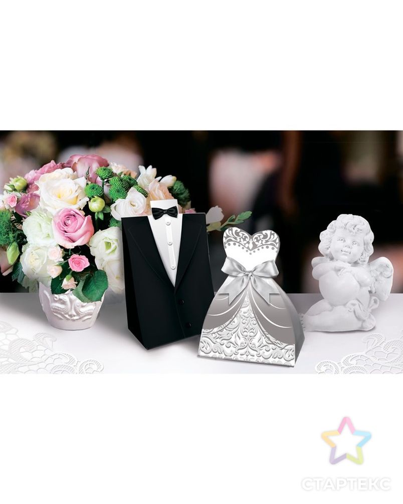 «Подарки гостям на свадьбу» с пожеланиями пирамидка арт. СМЛ-59033-1-СМЛ0003266045 5