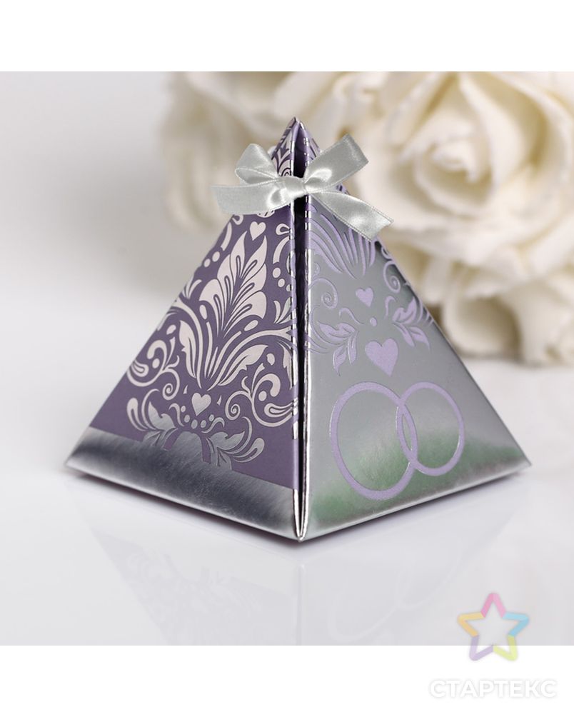 «Подарки гостям на свадьбу» с пожеланиями пирамидка арт. СМЛ-59427-1-СМЛ0003266052 2