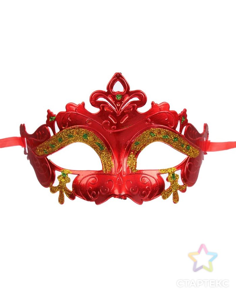 Карнавальная маска «Королева», цвета МИКС арт. СМЛ-48955-1-СМЛ0000327269 1