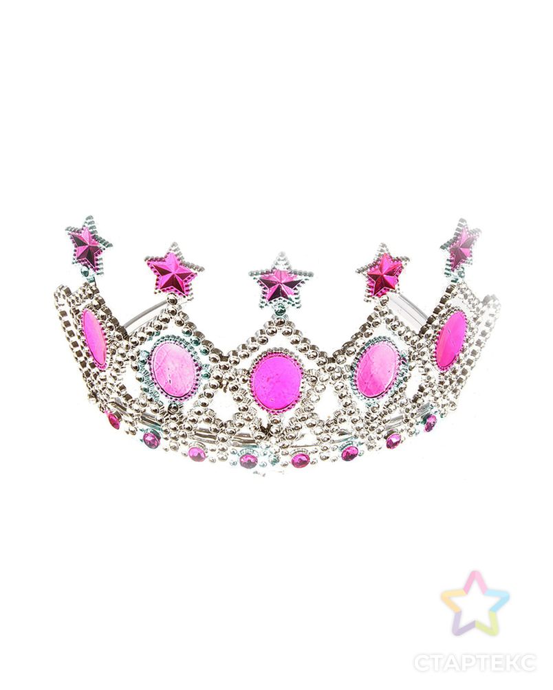 Корона "Принцесса" со звездами арт. СМЛ-48998-1-СМЛ0000328009 1