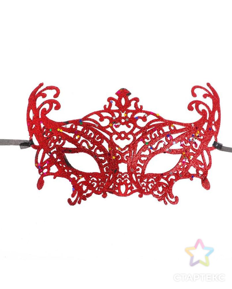 Карнавальная маска «Снежная королева», цвета МИКС арт. СМЛ-98954-2-СМЛ0000328268 6