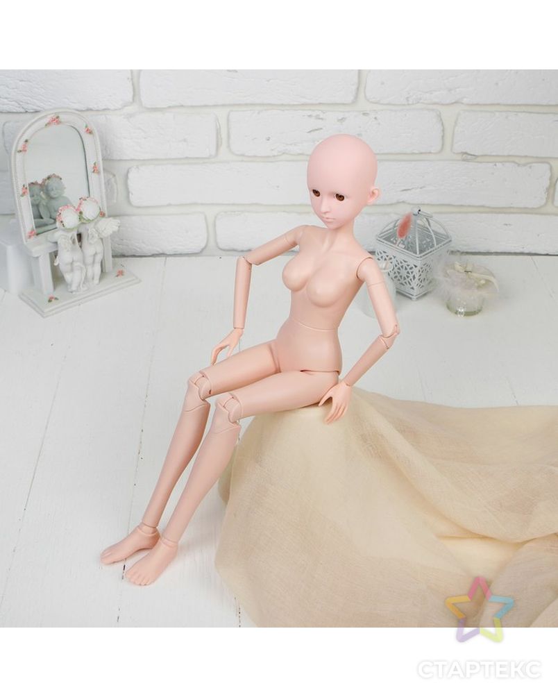 Тело куклы с головой "Девушка-аниме" арт. СМЛ-8842-1-СМЛ3296546 3