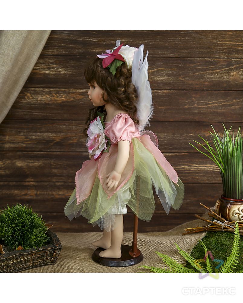 Кукла коллекционная керамика "Малышка - лесная фея" 45 см арт. СМЛ-133677-1-СМЛ0003305597 4