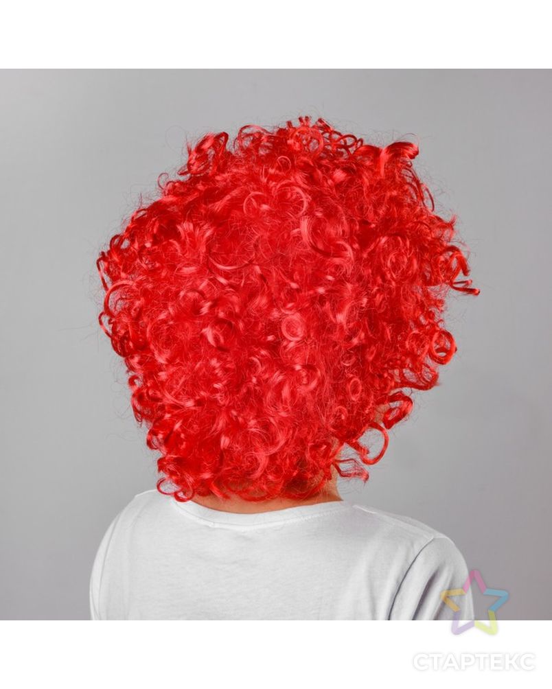 Карнавальный парик, объемный, салатовый арт. СМЛ-99195-3-СМЛ0000331640 2