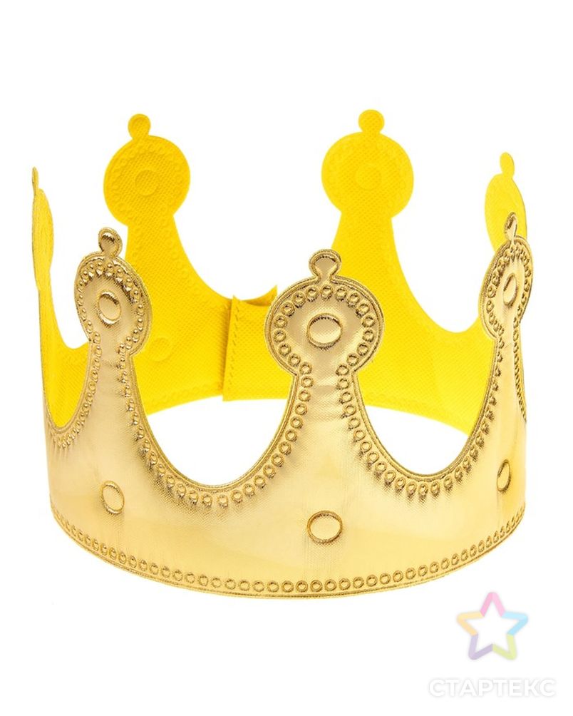 Корона "Принцесса" золотая арт. СМЛ-49387-1-СМЛ0000332186 1