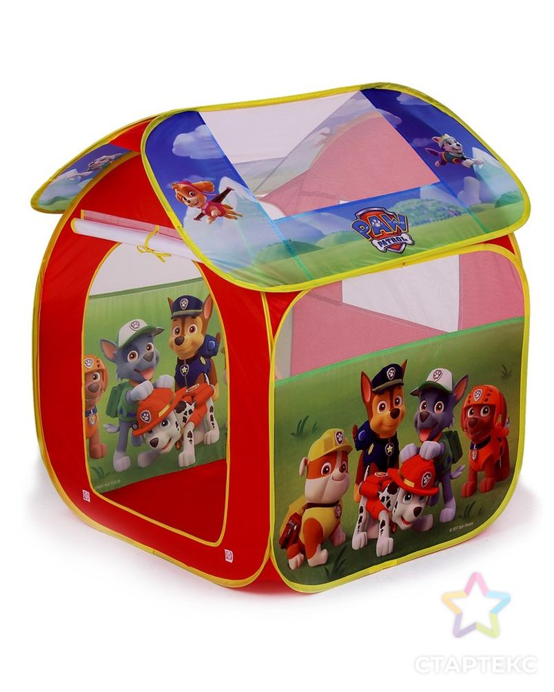 Детская игровая палатка «Щенячий патруль» в сумке арт. СМЛ-53520-1-СМЛ0003370694 2