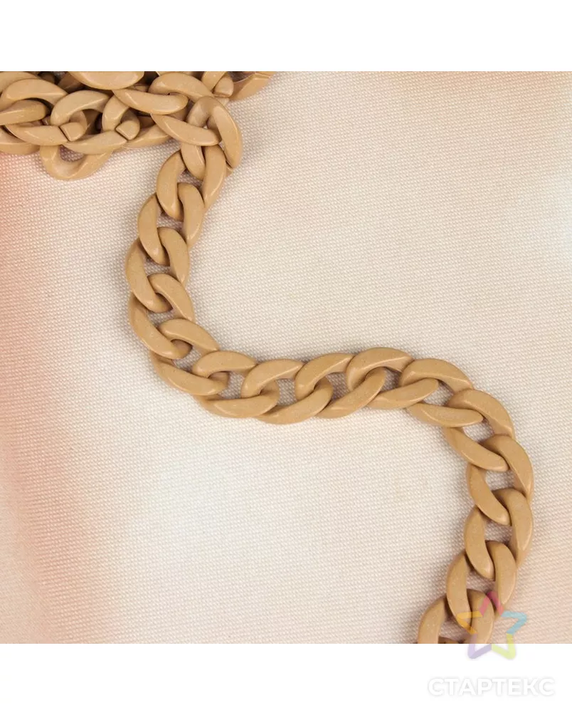 Цепочка для сумки, 1,5х2,1см, дл.120см 1шт арт. СМЛ-21937-5-СМЛ3414147 - рис. 2