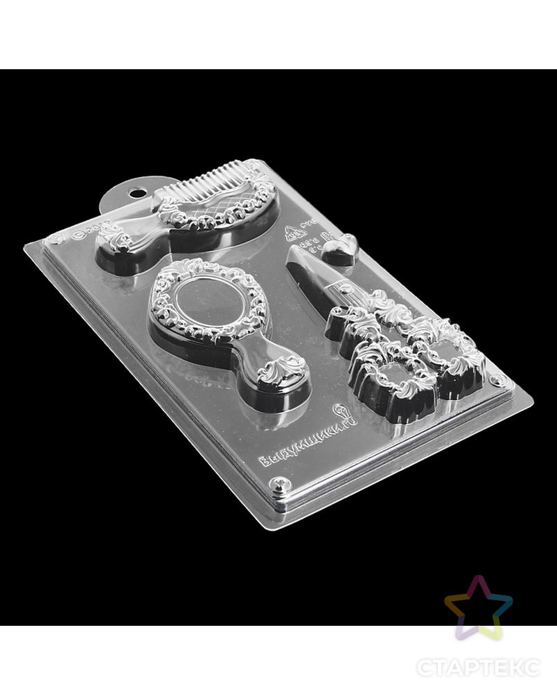 Пластиковая форма для мыла 3D "Дамский набор" арт. СМЛ-30461-1-СМЛ3436494