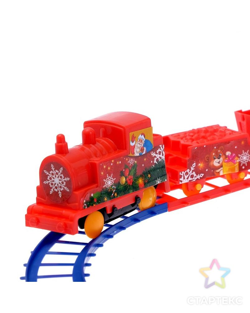 Железная дорога «Новогоднее путешествие», работает от батареек арт. СМЛ-57968-1-СМЛ0003464125 3