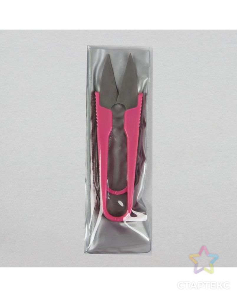 Ножницы для обрезки ниток, 10 см, цвет МИКС арт. СМЛ-10675-1-СМЛ3472019