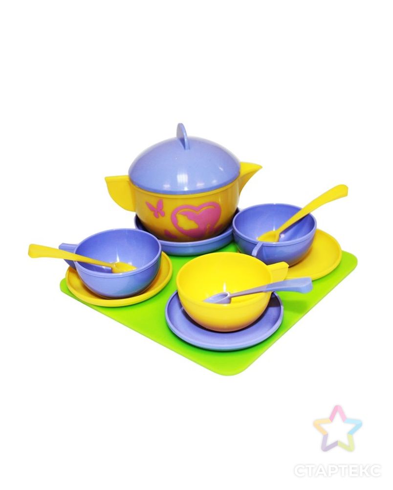 Набор посуды «Чайное трио», 12 элементов арт. СМЛ-54621-1-СМЛ0003479607 1
