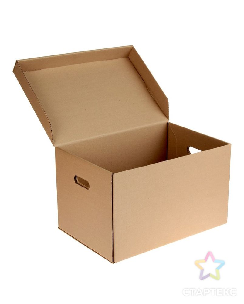 Коробка для хранения  48 х 32,5 х 29,5 см арт. СМЛ-56424-1-СМЛ0003504140 2