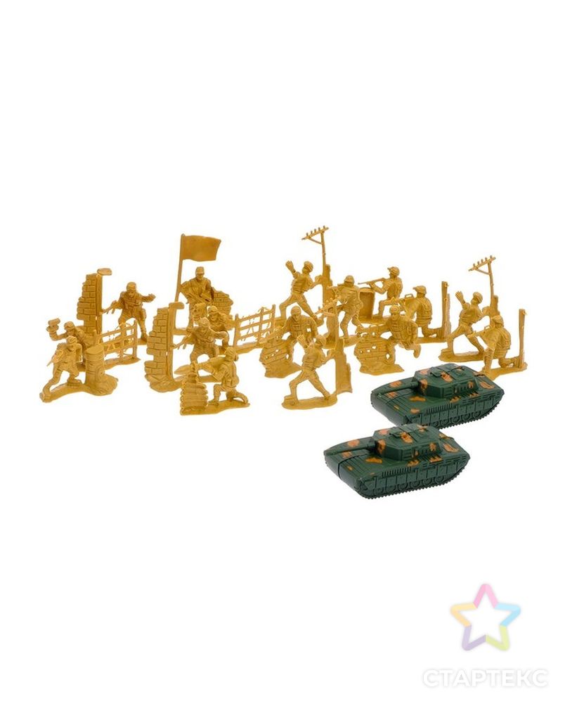Набор солдатиков «Войско», 37 предметов арт. СМЛ-58619-1-СМЛ0003504247 4