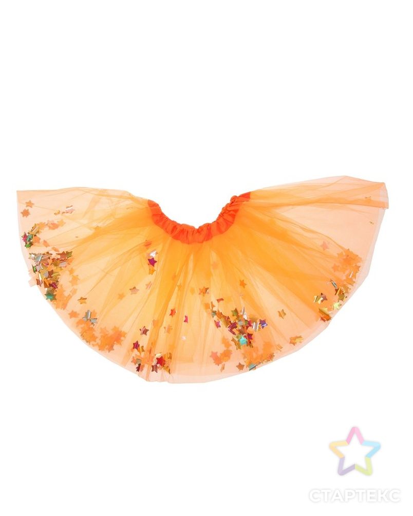 Карнавальная юбка «Кокетка», с конфетти, цвет фуксия арт. СМЛ-98214-2-СМЛ0003527586 1
