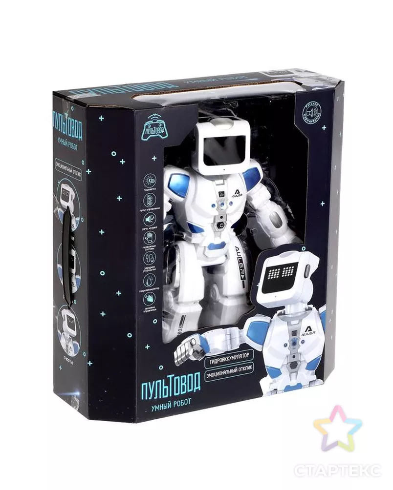 Робот радиоуправляемый, интерактивный «Эпсилон-ТИ», световые и звуковые эффекты, ходит, функция гидроаккумулятора арт. СМЛ-60101-1-СМЛ0003547458 - рис. 9