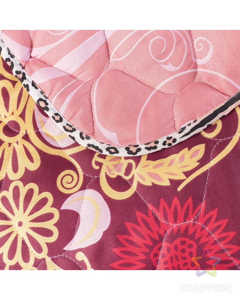 Одеяло стеганое облегченное «Овечья шерсть», размер 140х205 см, цвет МИКС, полиэфирное волокно арт. СМЛ-33069-1-СМЛ3549193