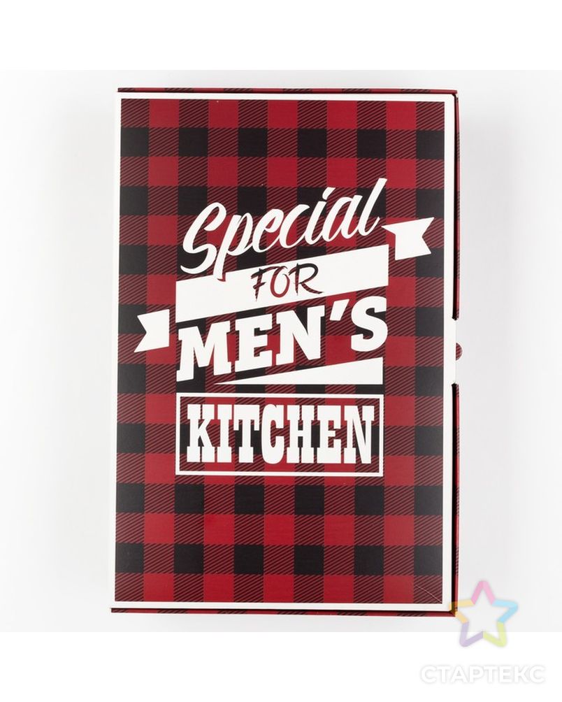 Кухонный набор Men's kitchen: варежка-прихватка, молоток деревянный арт. СМЛ-11534-1-СМЛ3549961