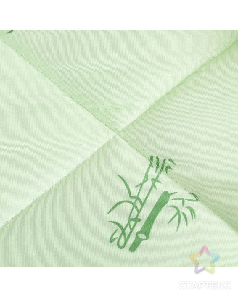 Одеяло Бамбук 140х205 см, полиэфирное волокно 200 гр/м, пэ 100% арт. СМЛ-33610-1-СМЛ3552752 2