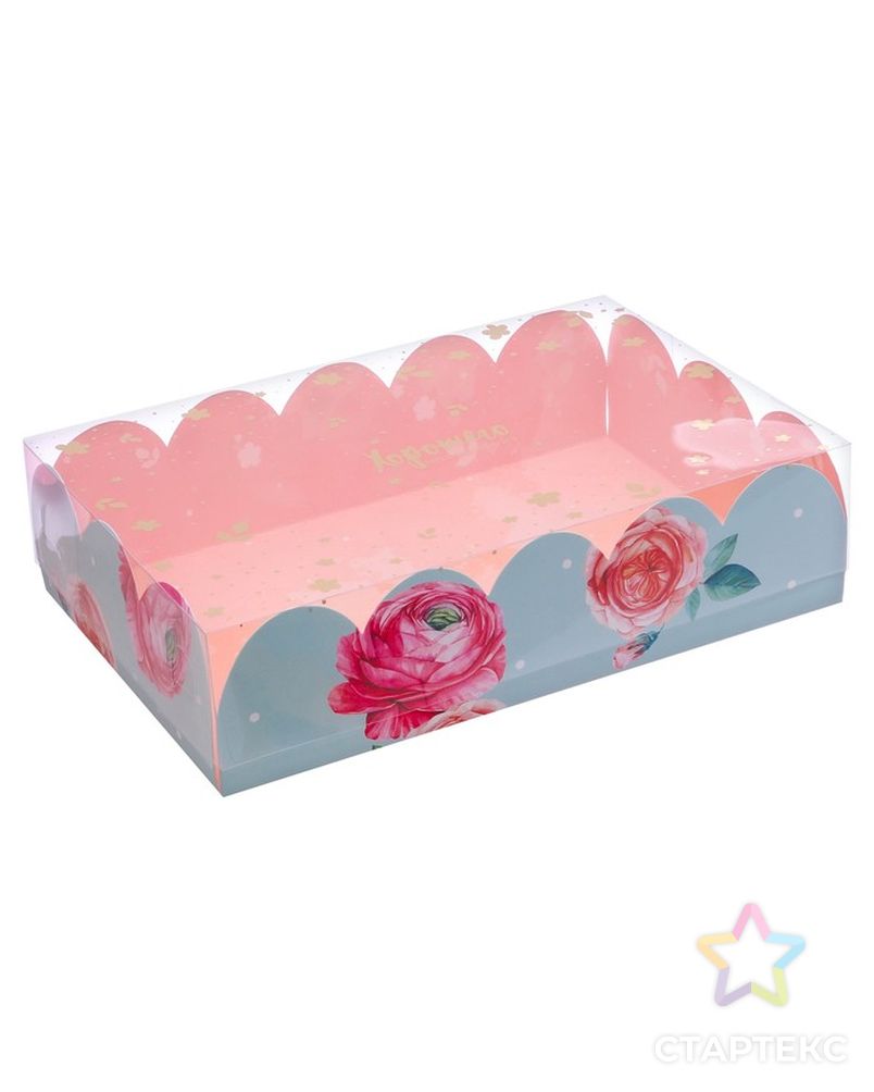 Коробка подарочная с PVC-крышкой «Твои мечты», 20 × 30 × 8 см арт. СМЛ-58095-1-СМЛ0003573548 2