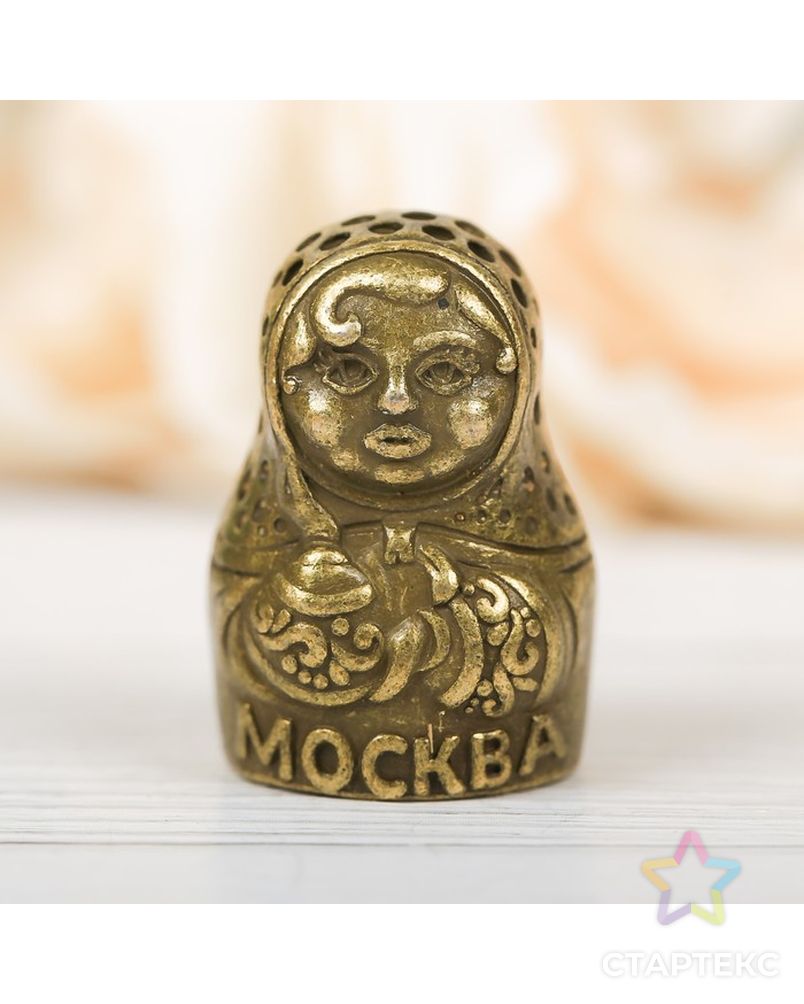 Наперсток сувенирный «Москва» арт. СМЛ-12567-1-СМЛ3606253 1