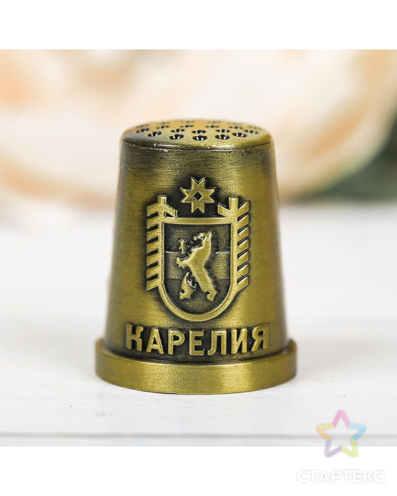 Наперсток сувенирный «Карелия» арт. СМЛ-12570-1-СМЛ3606276 3