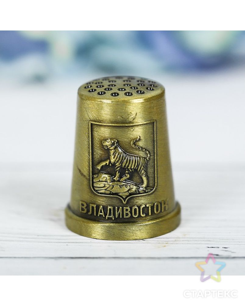Наперсток сувенирный «Владивосток» арт. СМЛ-12583-1-СМЛ3606391 4