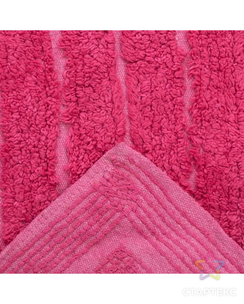 Ковер «ГАММА», 40х60 ± 3 см, цвет розовый. арт. СМЛ-31529-1-СМЛ3610385
