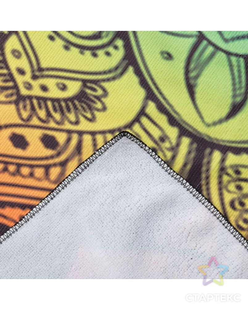 Полотенце пляжное в сумке Этель "Мандалы", 70*140 см, микрофибра, 100% п/э арт. СМЛ-12915-1-СМЛ3632947