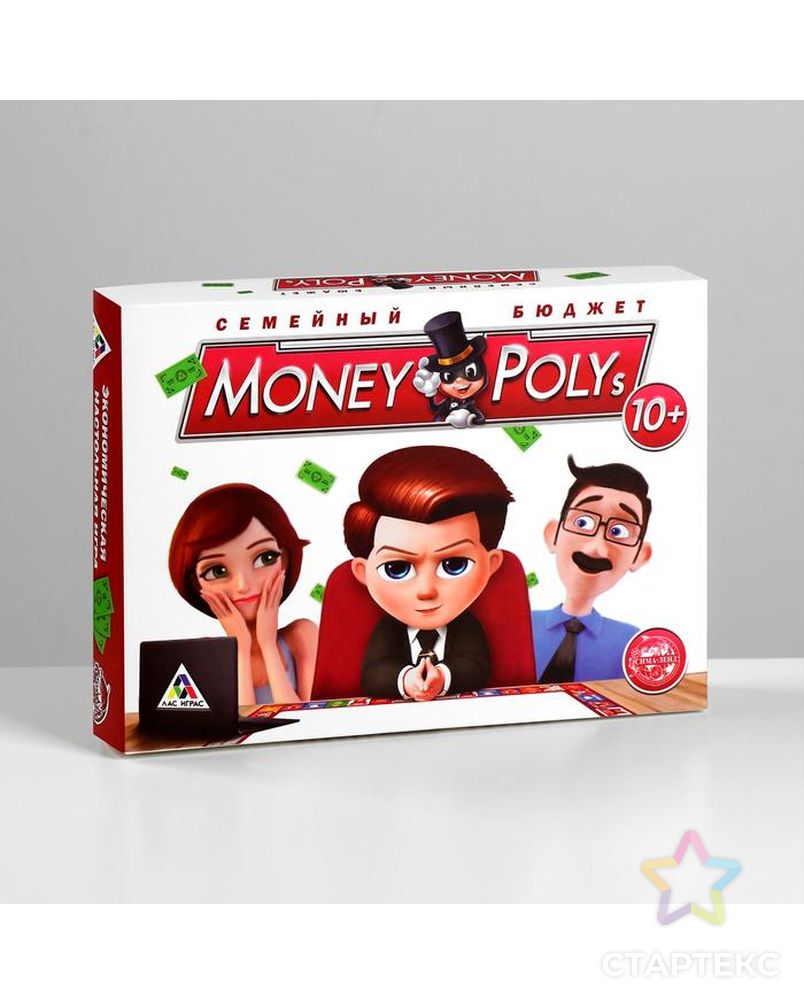 Настольная экономическая игра «MONEY POLYS. Семейный бюджет» арт. СМЛ-63267-1-СМЛ0003635871 1