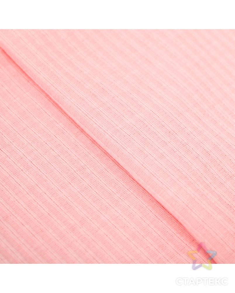 Ткань для пэчворка трикотаж «Розовый», 50 × 50 см арт. СМЛ-13039-1-СМЛ3643041 3