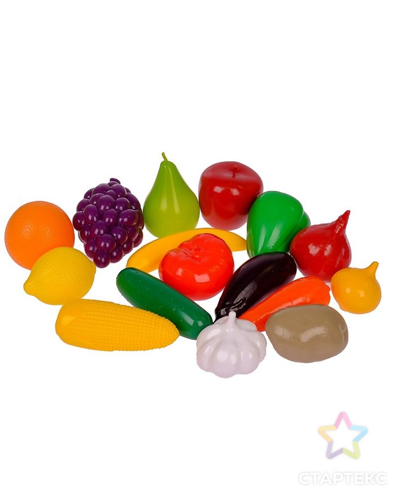 пластиковые фрукты на липучке. пластиковые овощи и фрукты. набор "фрукты, овощи" (13 предметов в сетке). пластиковые овощи и фрукты. пластиковые овощи.