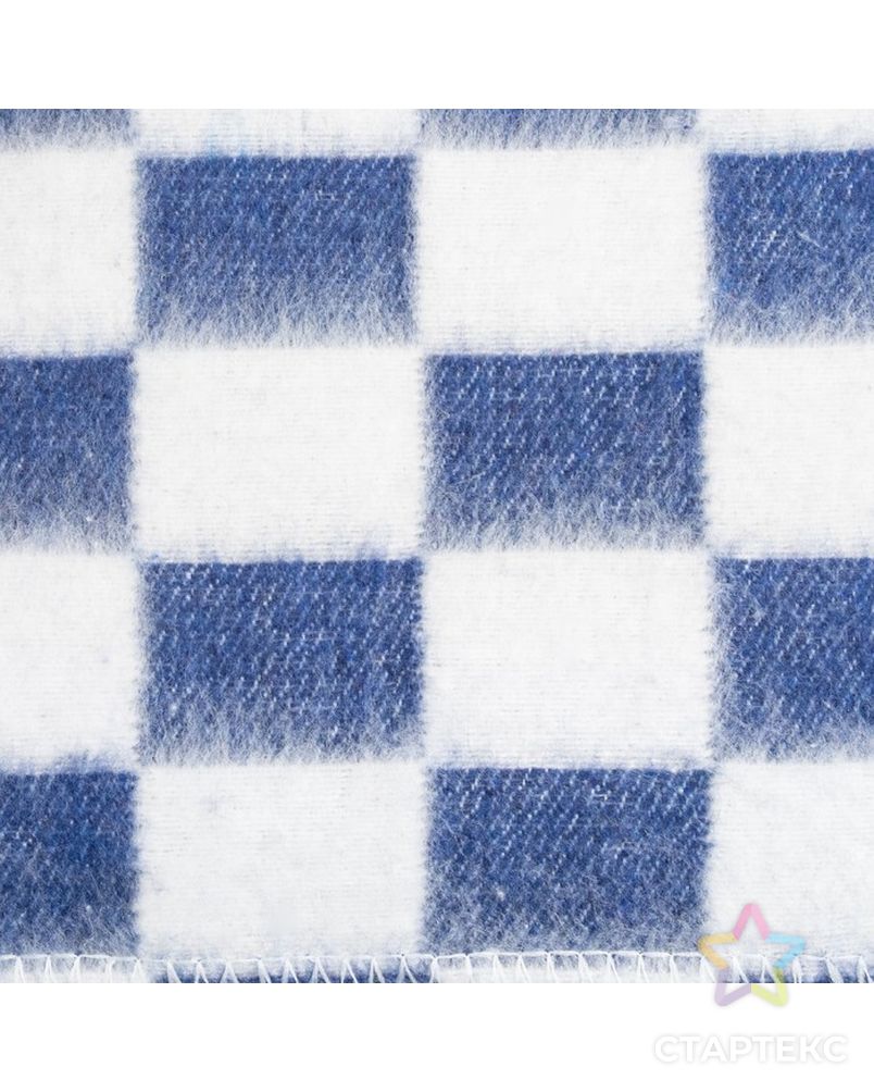 Одеяло байковое, 140х205 см, цвет микс арт. СМЛ-32793-1-СМЛ3657610