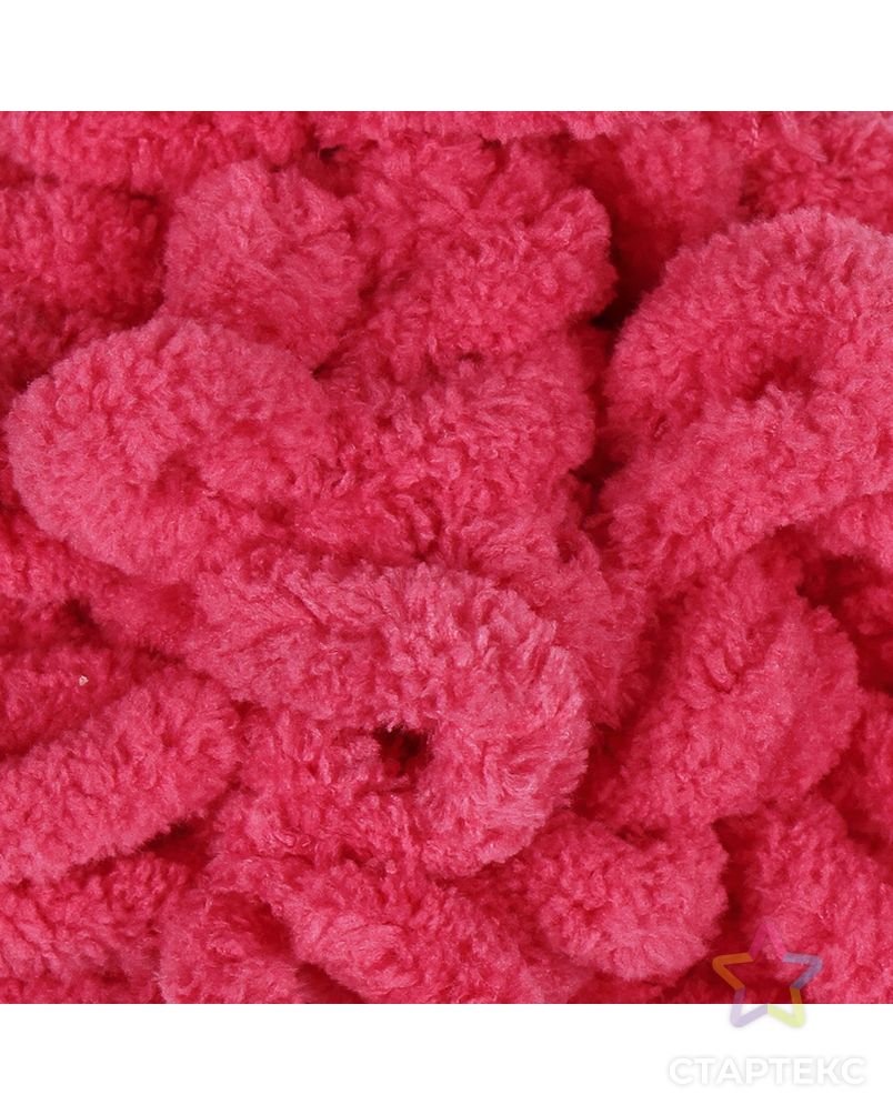 Пряжа "Puffy" 100 % микрополиэстер 9,2м/100г  (340 св. розовый) арт. СМЛ-20995-30-СМЛ3661961 1