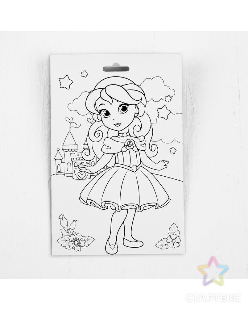 Заказать Аппликация перьями и стразами "Маленькая принцесса" арт. СМЛ-13349-1-СМЛ3670344 в Новосибирске