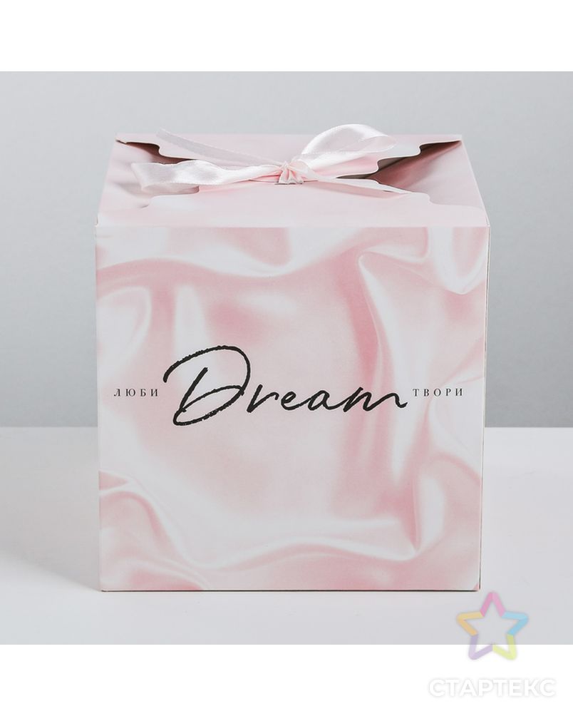 Коробка складная Dream, 12 × 12 × 12 см арт. СМЛ-97635-2-СМЛ0003680743 2