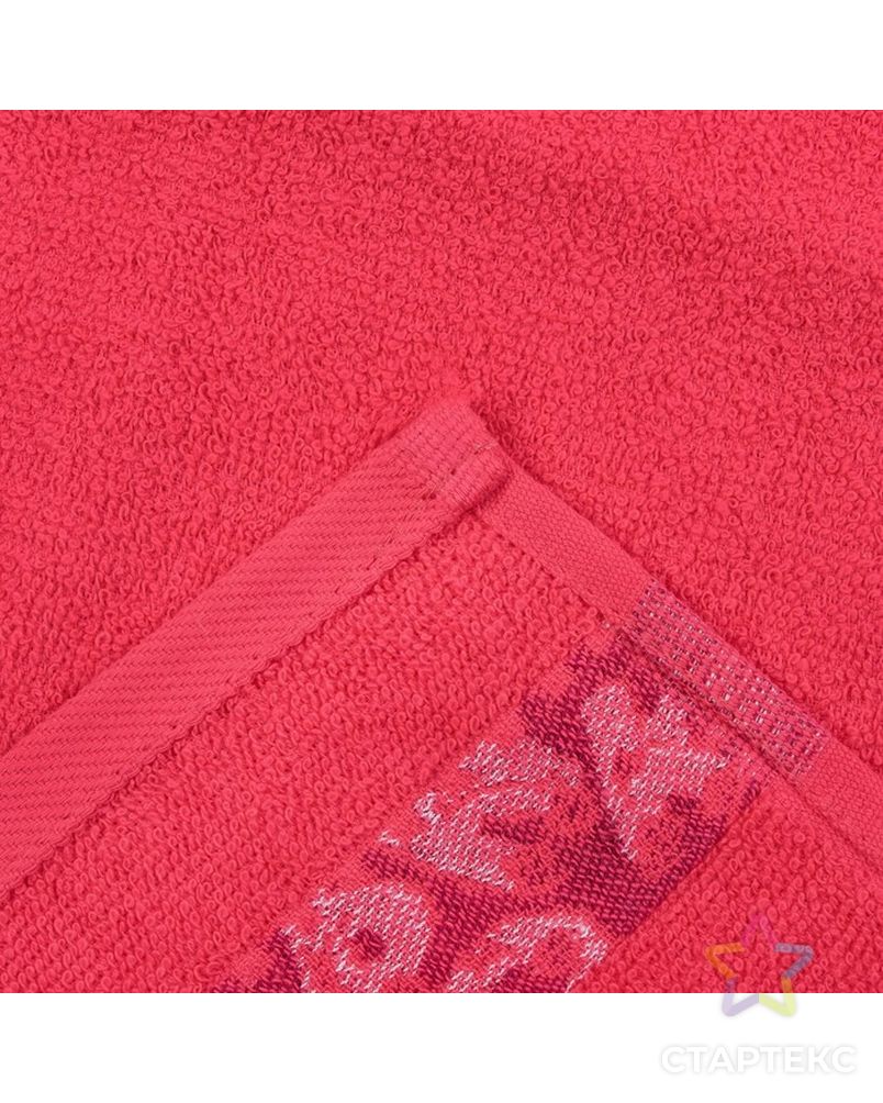 Заказать Полотенце махровое 30х60 см, цвет розовый, 340гм, хл100% арт. СМЛ-22926-3-СМЛ3719454 в Новосибирске
