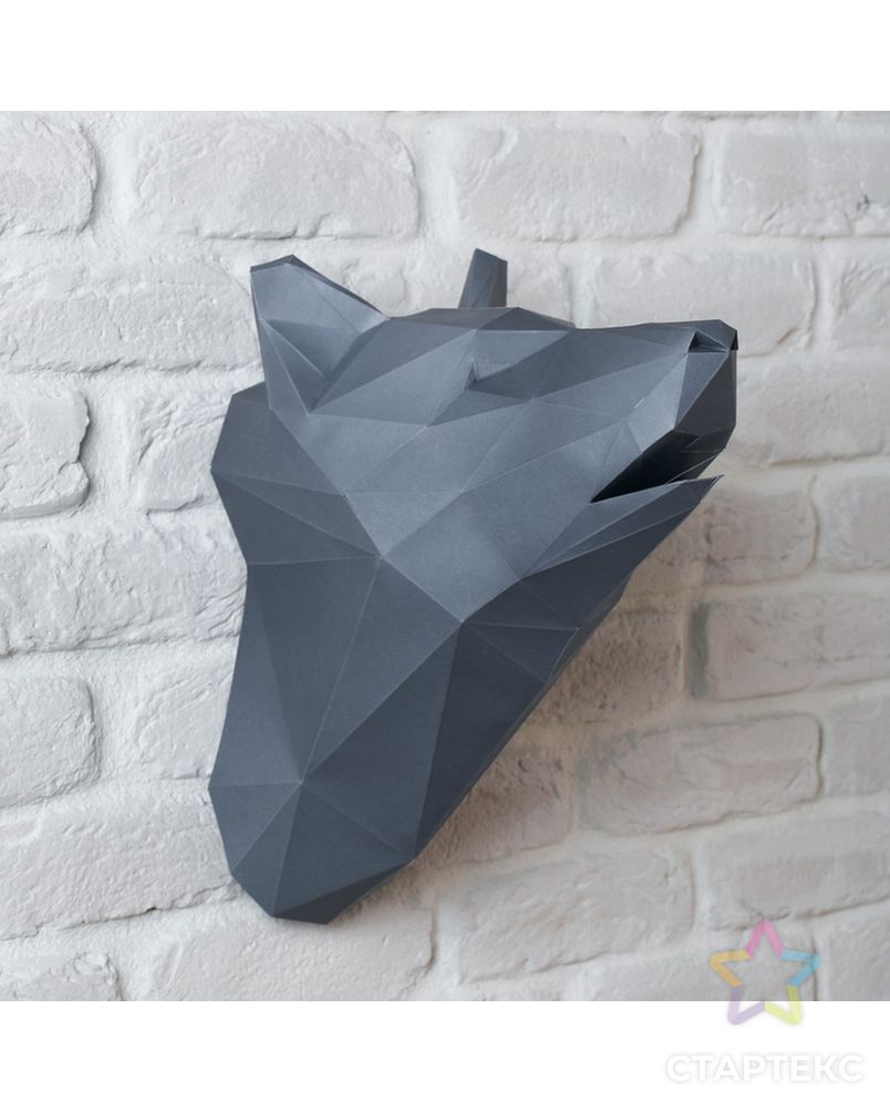 Заказать Набор для создания полигональной фигуры «Волк», 32.5 × 44 см арт. СМЛ-14132-1-СМЛ3719658 в Новосибирске