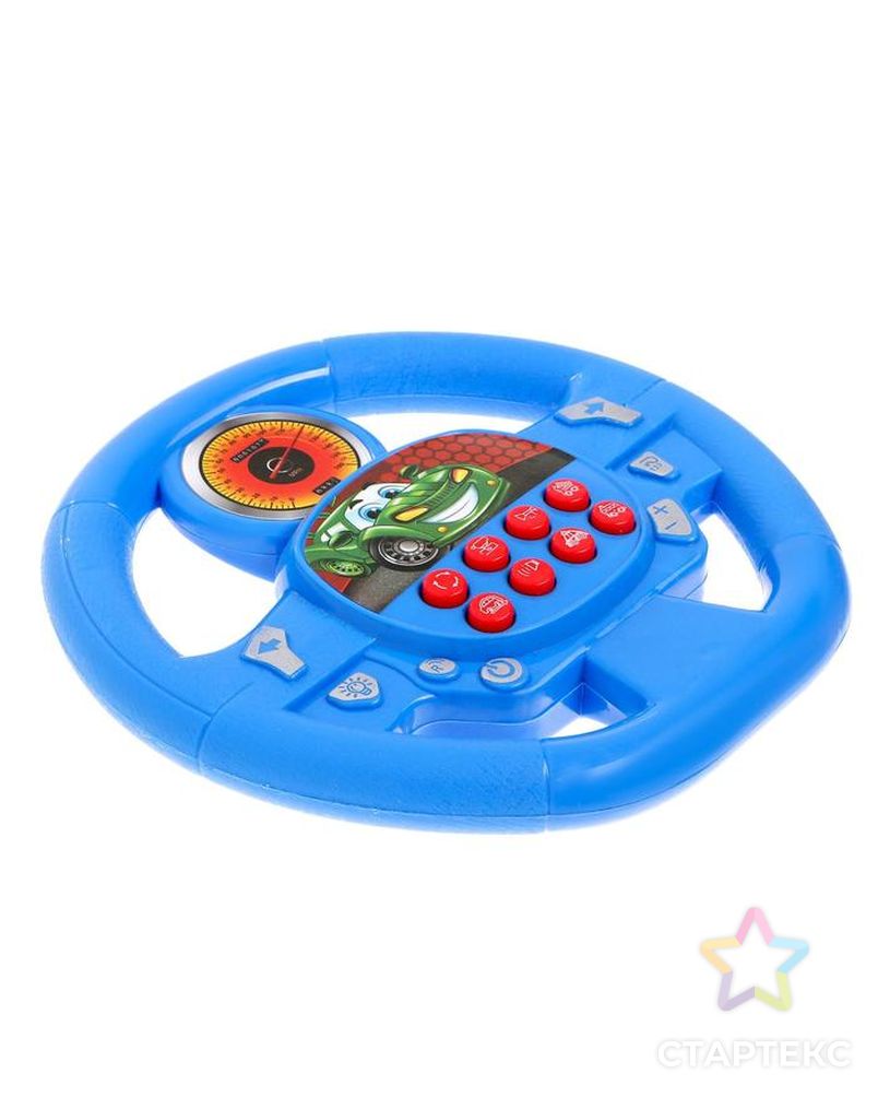 Музыкальная игрушка «Суперруль», звуковые эффекты, цвет синий, работает от батареек арт. СМЛ-62543-1-СМЛ0003724584 4