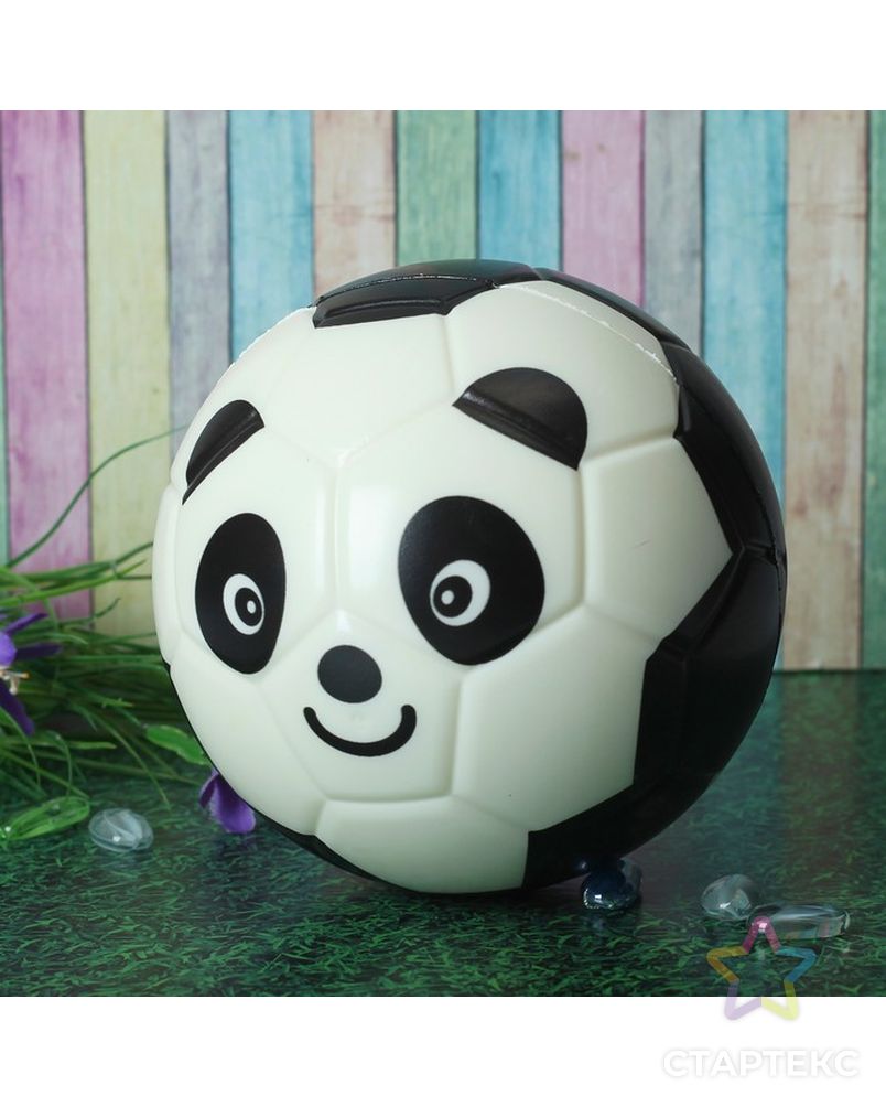 Мяч «Панда», мягкий, 15 см арт. СМЛ-59408-1-СМЛ0003747001 1