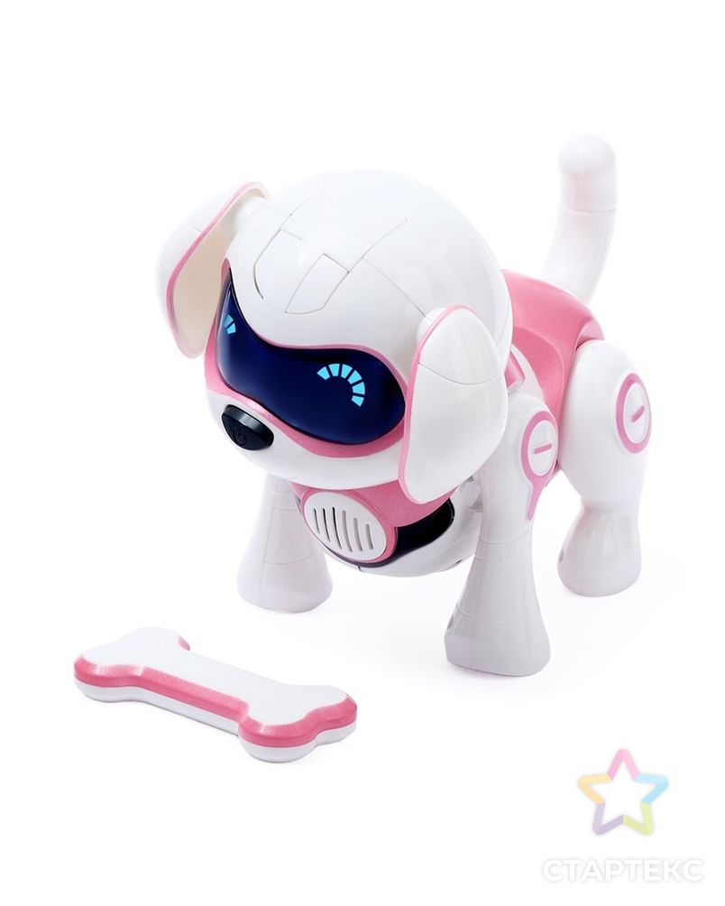 Собака-робот интерактивная «Чаппи», русское озвучивание, цвет розовый арт. СМЛ-98726-1-СМЛ0003749722 2