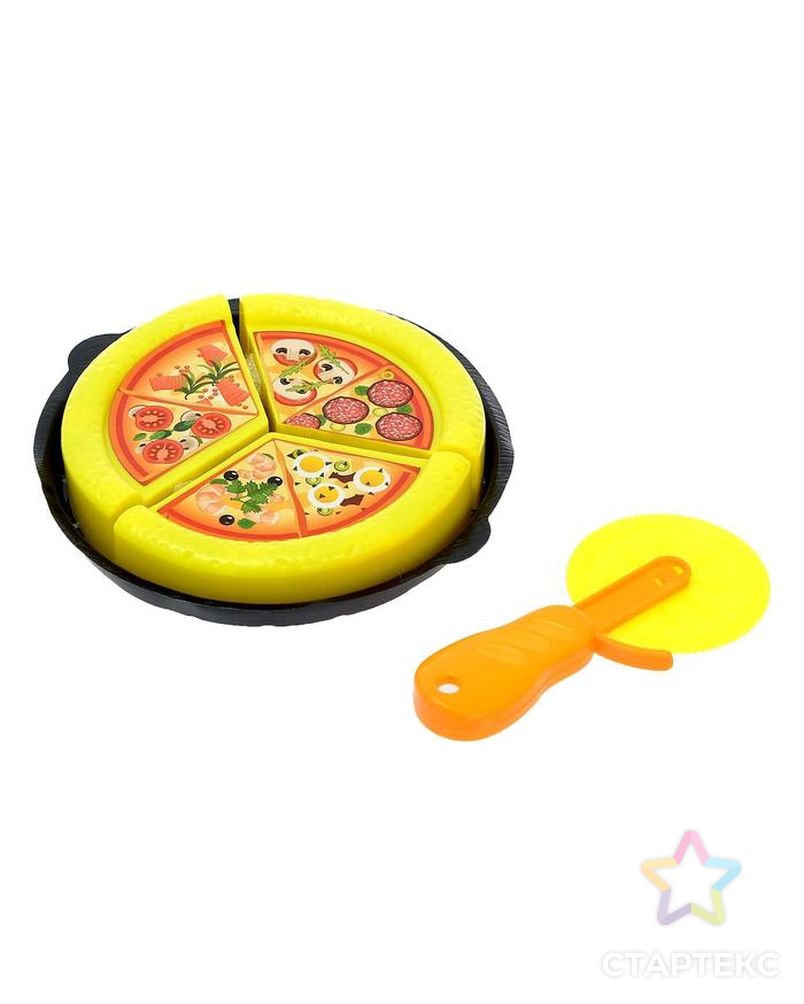 Игровой набор продуктов на липучке «Пицца Маргарита» арт. СМЛ-61572-1-СМЛ0003775757 5