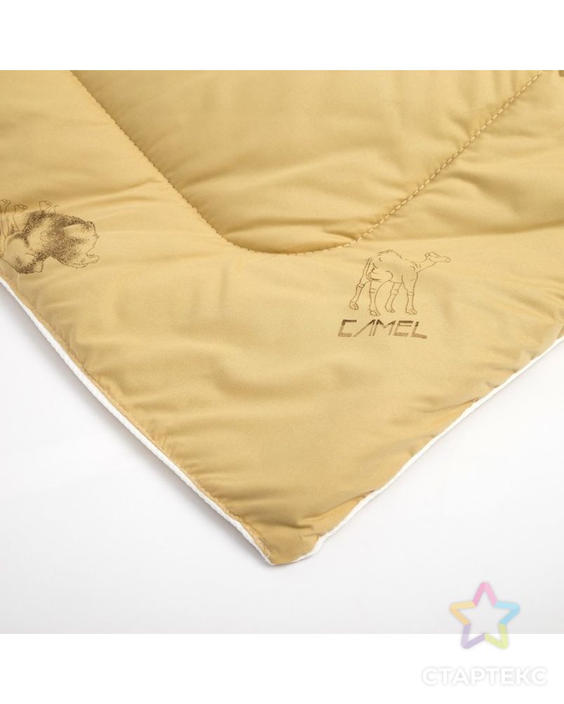 Одеяло, размер 110х140 см, вербл. шерсть/тик (чемодан) арт. СМЛ-14454-1-СМЛ3790869 2