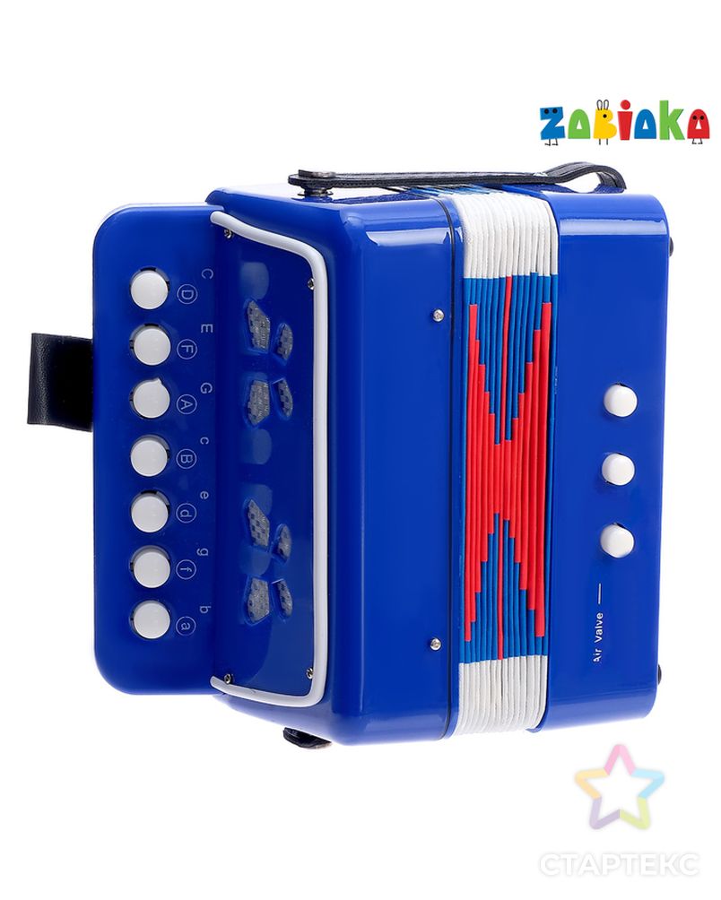 Музыкальная игрушка «Гармонь», цвет синий арт. СМЛ-101950-1-СМЛ0003794750 2