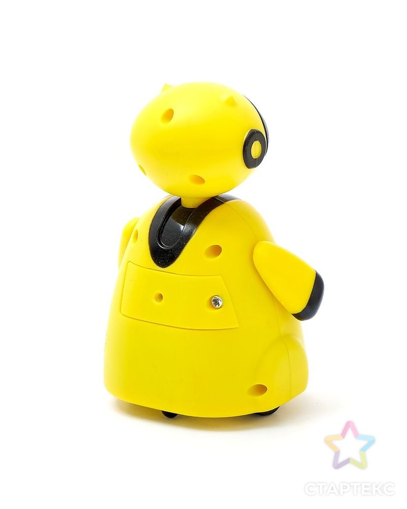 Робот «Умный бот», ездит по линии, световые эффекты, цвет жёлтый арт. СМЛ-99614-1-СМЛ0003795360 2