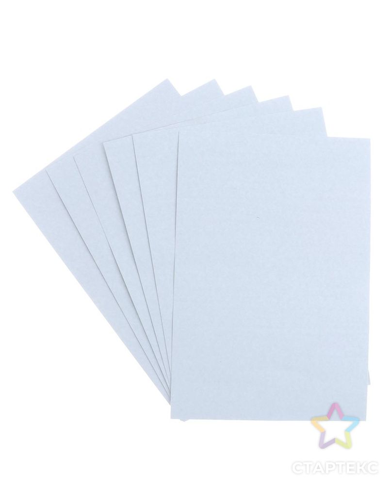 Картон белый А4, 6 листов, 220 г/м2 Calligrata, немелованный, ЭКОНОМ арт. СМЛ-205121-1-СМЛ0003802527 2