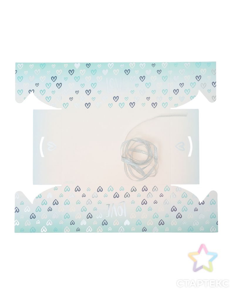 Коробка для капкейка Love, 23 × 16 × 10 см арт. СМЛ-97929-1-СМЛ0003822520 4