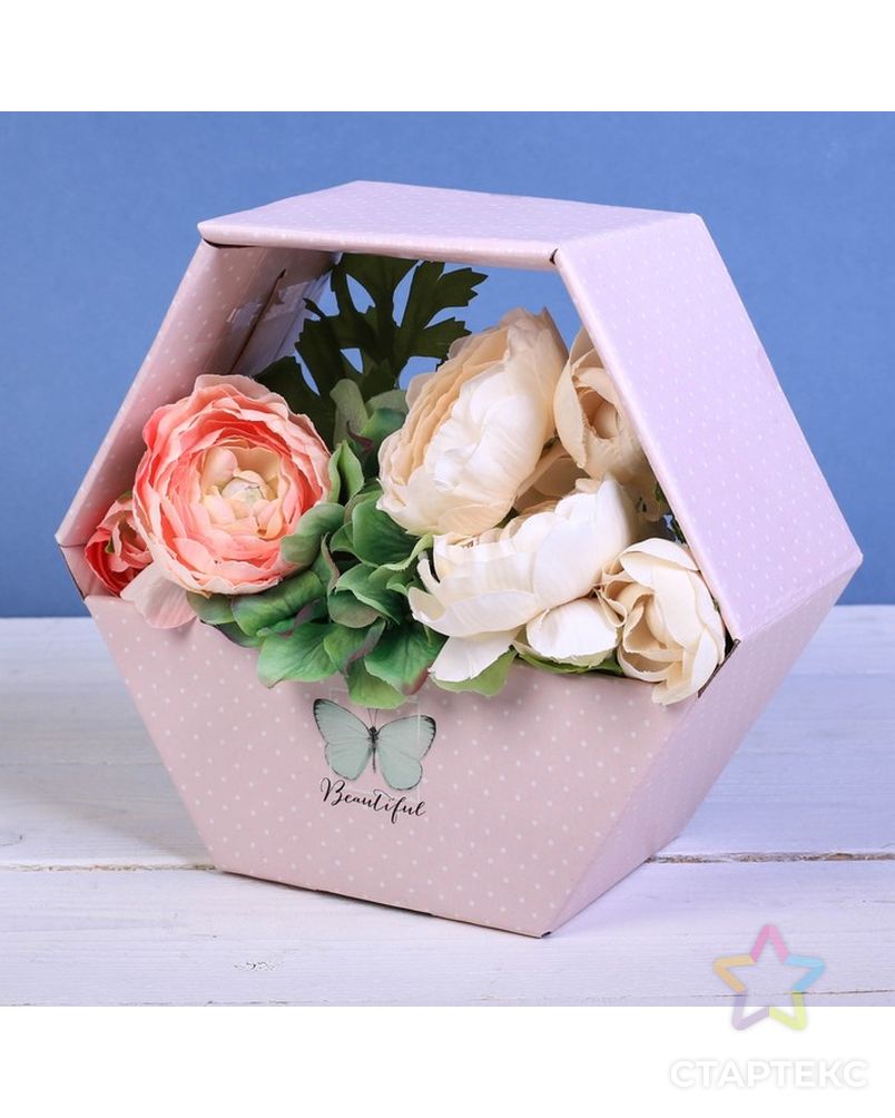Оригинальные коробки для цветов