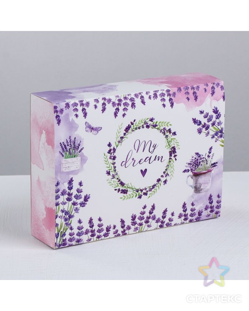 Коробка для сладостей My dream, 20 × 15 × 5 см арт. СМЛ-64296-1-СМЛ0003827272 1