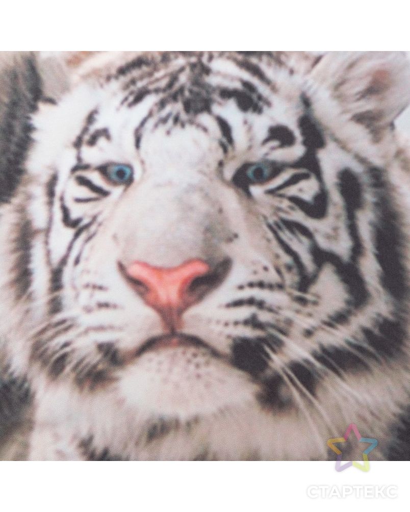 Комплект штор Белые тигры штора (147х267 см), тюль (294х160 см), габардин, пэ 100% арт. СМЛ-14753-1-СМЛ3831751 2